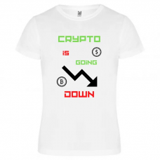  Тениска – „Crypto is going down“